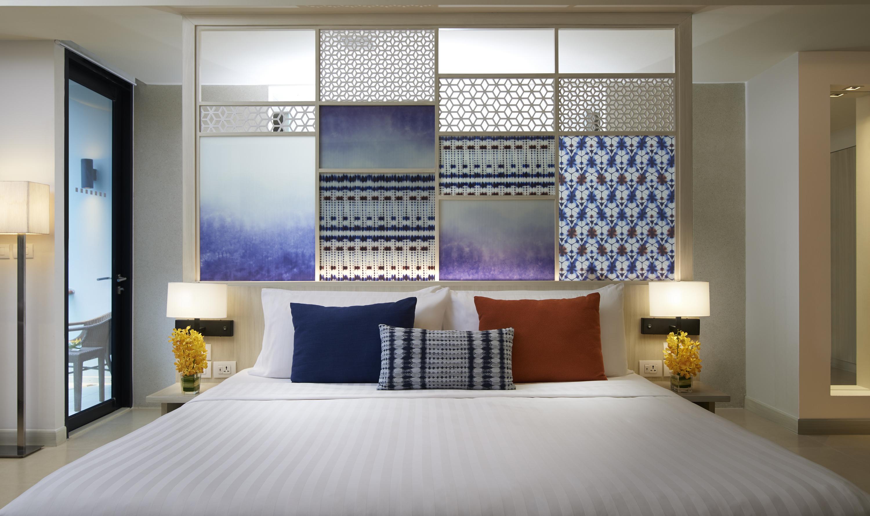 Amari Pattaya Hotel Ngoại thất bức ảnh A bedroom at the hotel